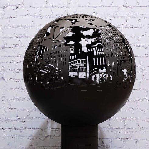 Bespoke Spherical Fire Pit BIRMINGHAM